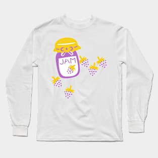 Raspberry Jam symbol Long Sleeve T-Shirt